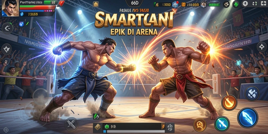 Gameplay seru dengan grafis pertarungan yang memukau.