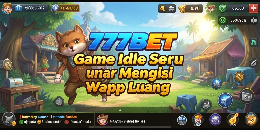 Tampilan gameplay Idle yang menarik dari 777BET.