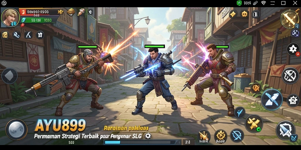 Tampilan gameplay SLG yang seru dan menantang di AYU89.