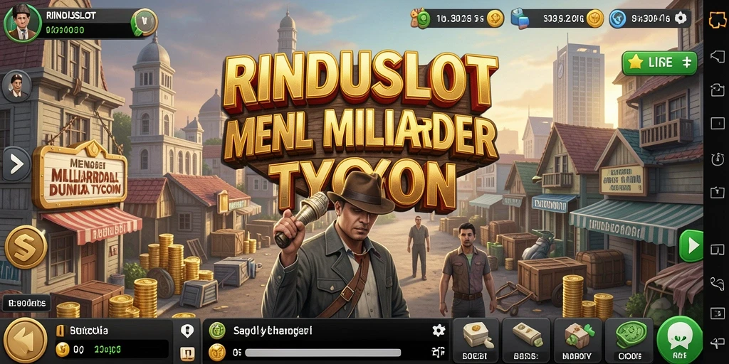 Tampilan gameplay <strong>RINDUSLOT</strong> yang menarik dengan slot beragam pilihan.
