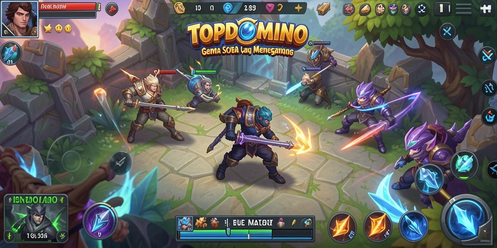 Gameplay seru dan beragam karakter di TOPDOMINO.